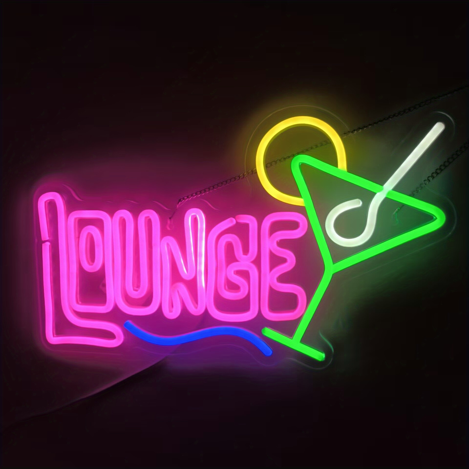 Home Bar Lounge - Letrero de Neón LED para Salón,