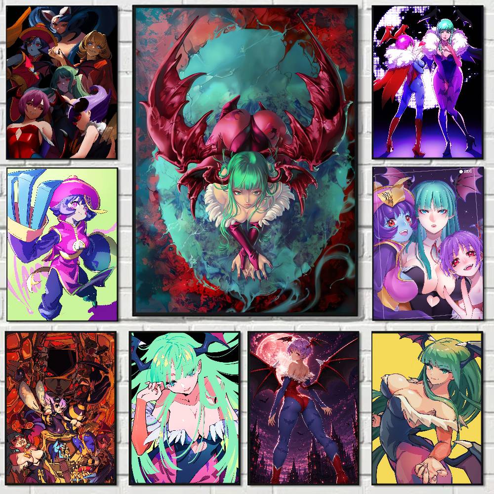 Home Bar And Theater - Póster de Anime GAME Darkstalkers, arte