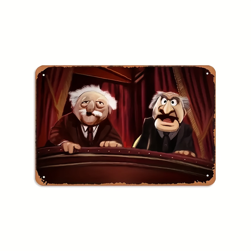 Home Bar And Theater - Arte de pared metálico vintage de