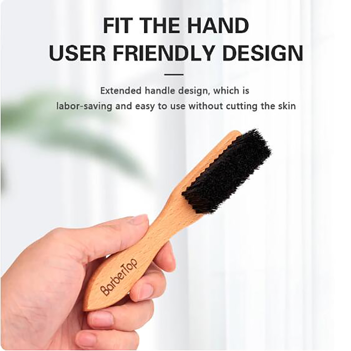 Peluquería mango de madera cer - Home Barbershop reseña y precio