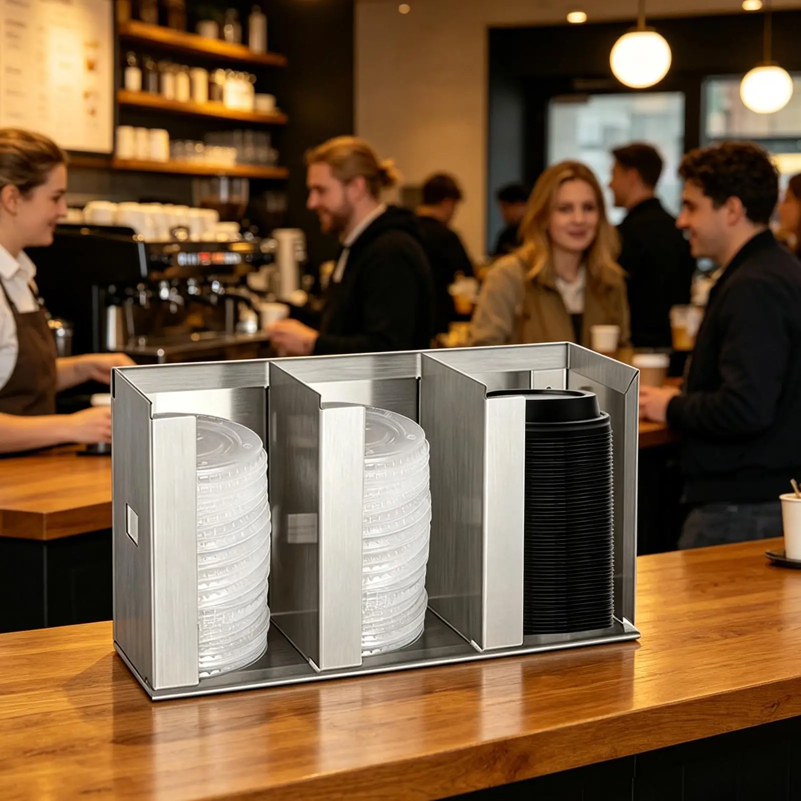 Organizador de tazas y tapas c - Home Bar And Coffee reseña y precio