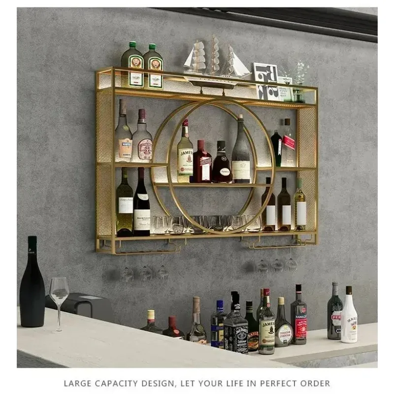 Estante de vino industrial de  - Home Bar Shelves reseña y precio
