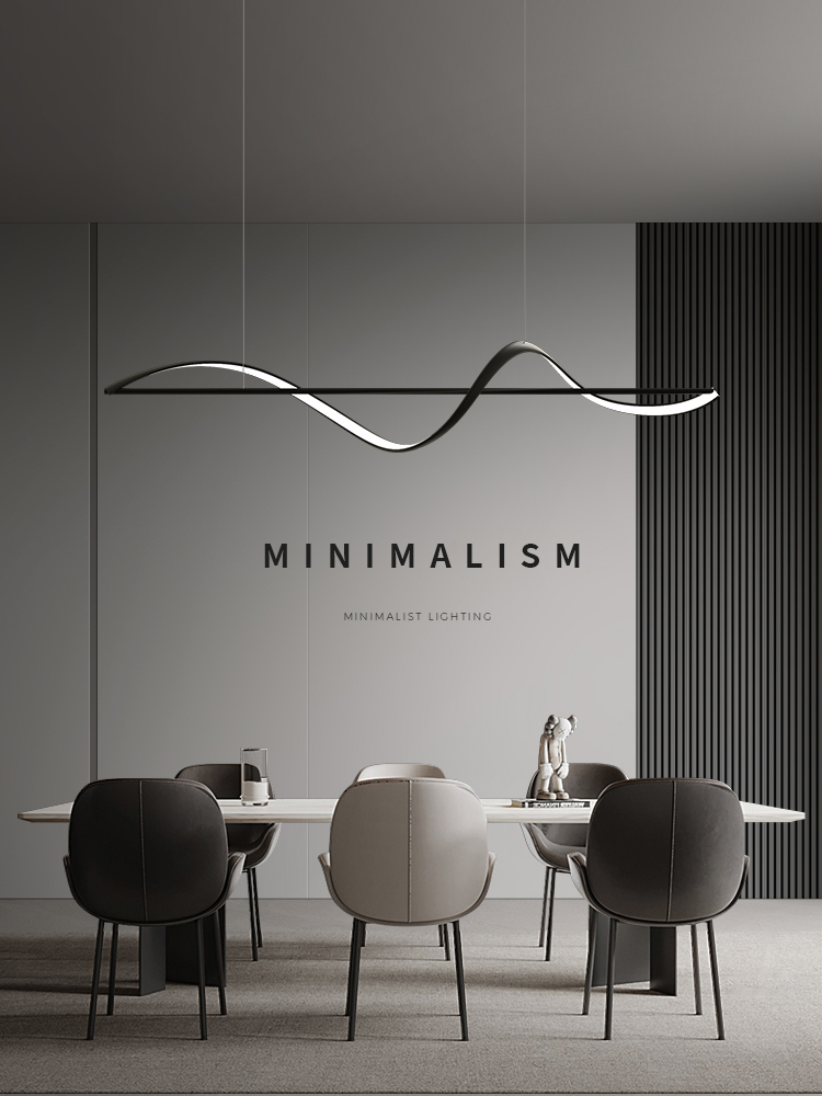 Luces colgantes Led curvas min - Home Bar Word reseña y precio